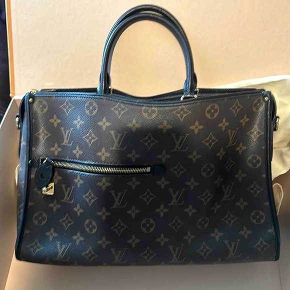 Louis Vuitton Handbags - Louis Vuitton Black & Monogram Canvas Popincourt